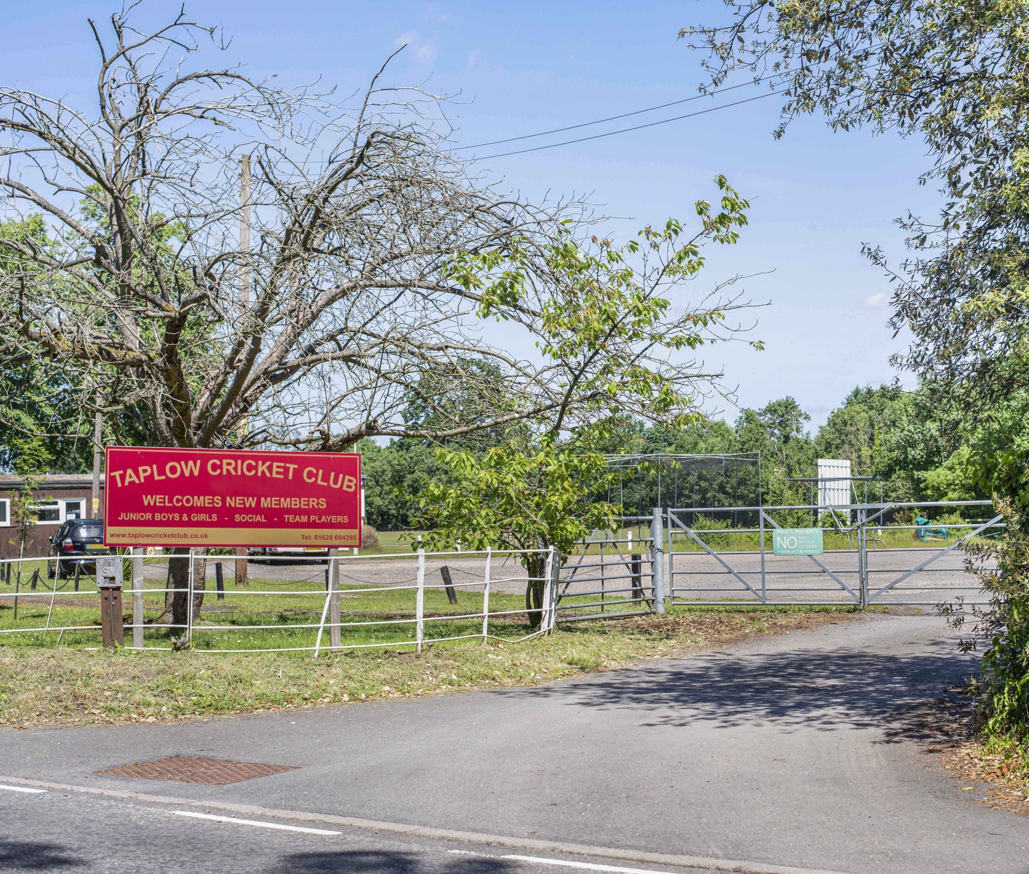 taplow cricket club entrance