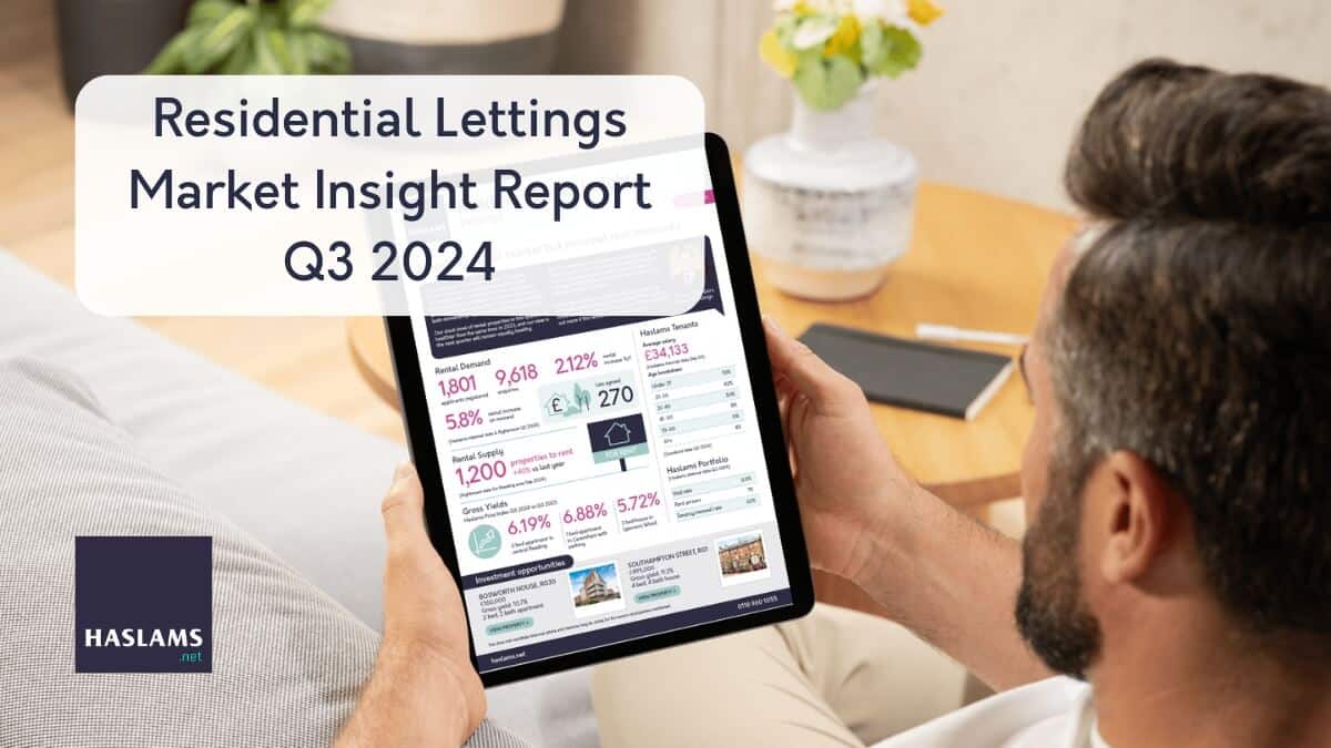 Haslams Residential Lettings Market Insight Report for Reading Q3 2024 Thumbnail