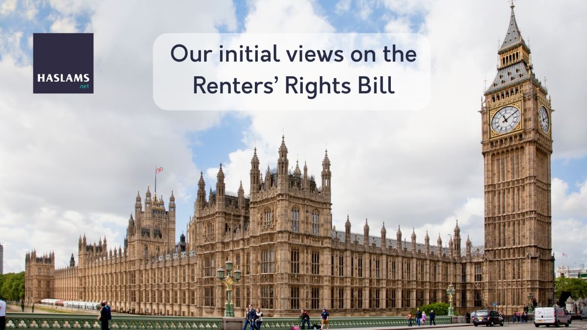 Haslams’ MD Dan Channer’s initial views on the Renters’ Rights Bill Thumbnail